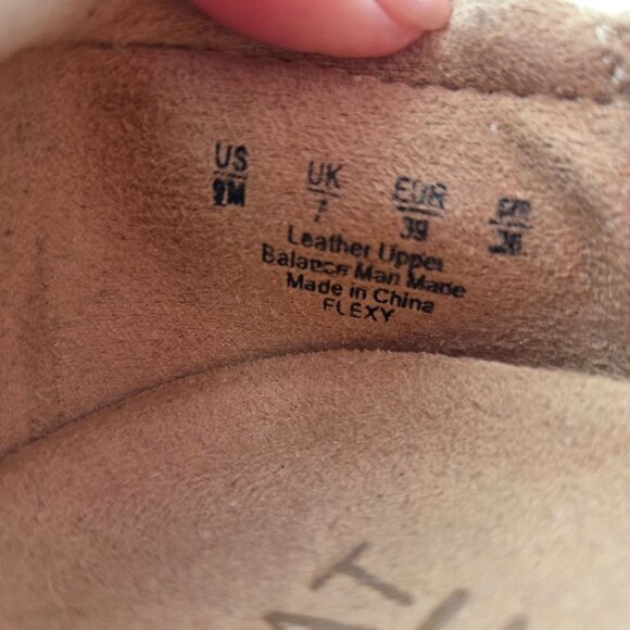 Naturalizer US Womens Size 9 Flexy Snake Print Ballet Flats Leather Upper - Picture 9 of 10